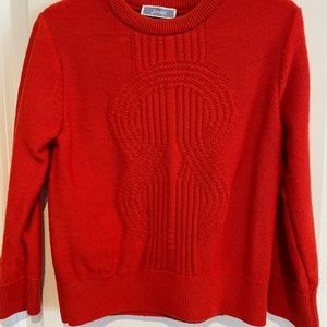 Jacadi boys red sweater